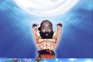 對抗魔王美媒曬圖：哈登全力阻止雷霆首輪Top3 其他球迷支持